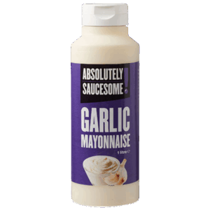 Absolutely Saucesome Garlic Mayo Bottles