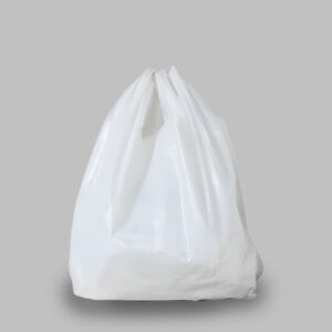 Medium White Carrier Bag