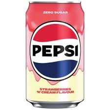 Pepsi Strawberry & Cream